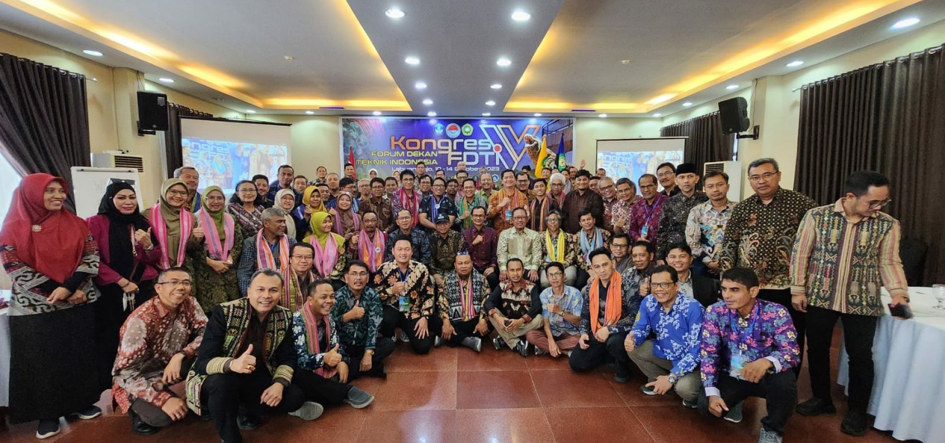 Tajuk: Terobosan dan Kebersamaan di Kongres Forum Dekan Teknik Indonesia 2023 di Labuan Bajo