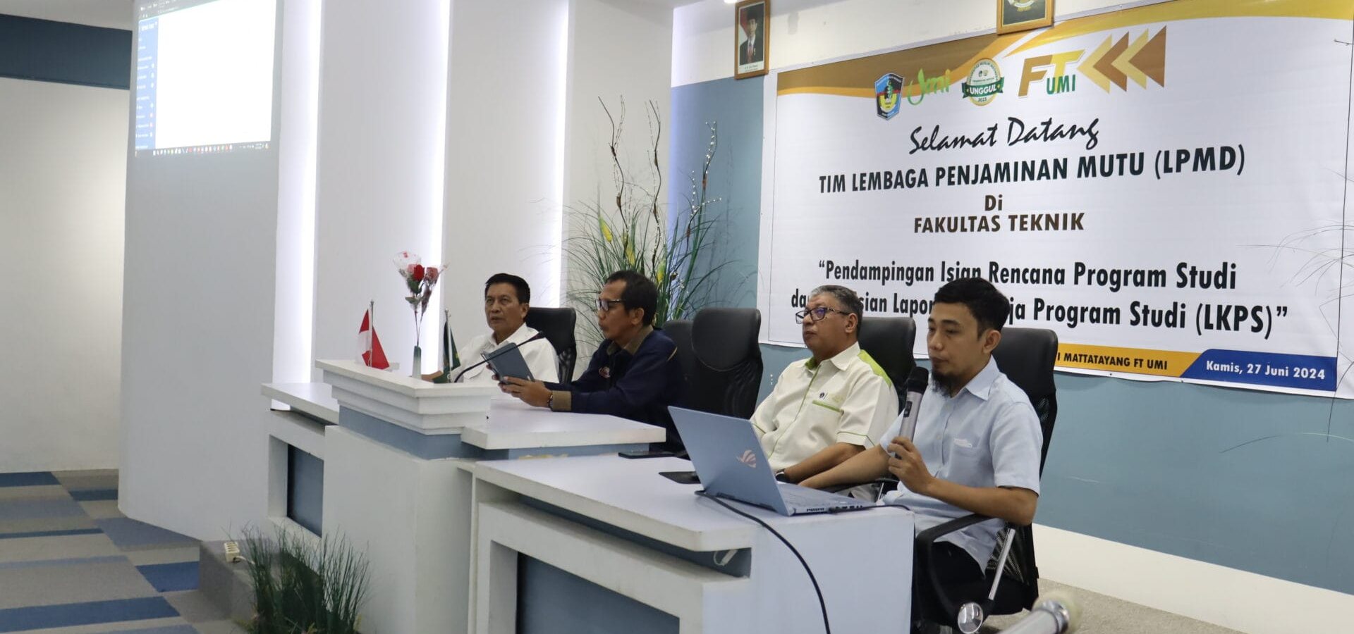 Pendampingan Isian Rencana البرنامج الدراسي dan Laporan Kinerja البرنامج الدراسي (LKPS) di كلية الهندسة الجامعة الإسلامية الإندونيسية