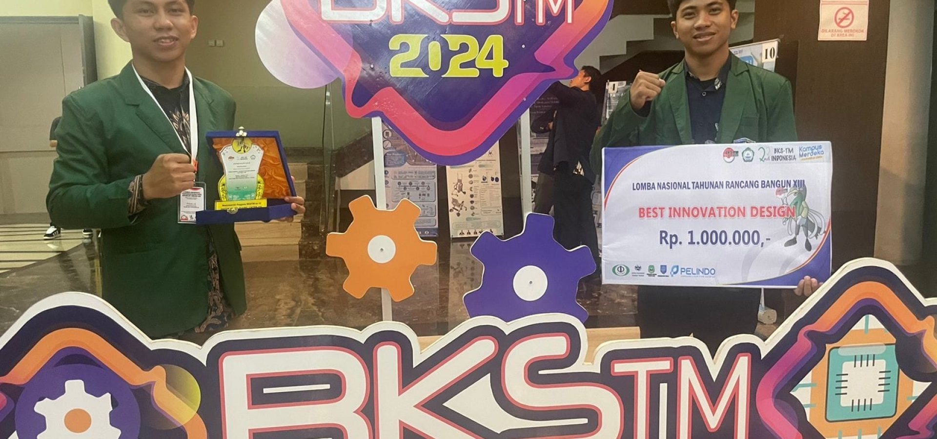 Mahasiswa Teknik Mesin FT-UMI Raih Penghargaan “Best Innovation Design” pada Lomba Nasional Rancang Bangun Mesin