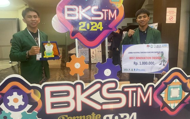 Mahasiswa Teknik Mesin FT-UMI Raih Penghargaan “Best Innovation Design” pada Lomba Nasional Rancang Bangun Mesin