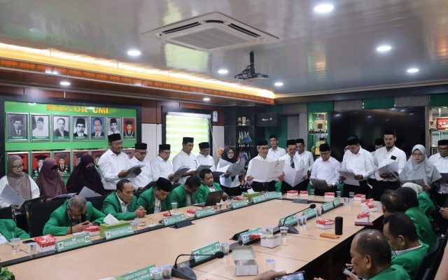 Momentum Baru Fakultas Teknik UMI: Pelantikan Pejabat Penerima Amanah untuk Penguatan Inovasi Akademik