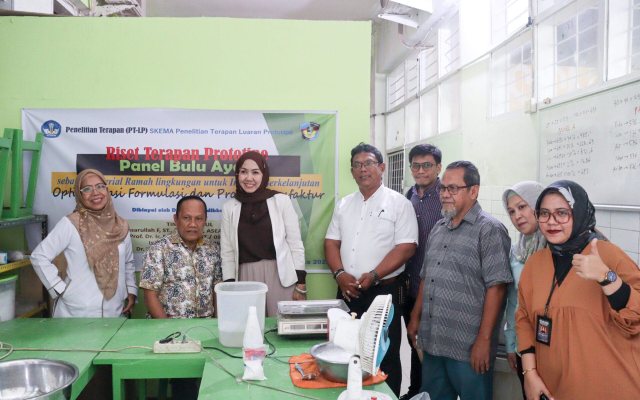 الابتكار Material Ramah Lingkungan, Prodi العمارة UMI Terima زيارة Monitoring & Evaluasi Internal Program البحث العلمي DPPM