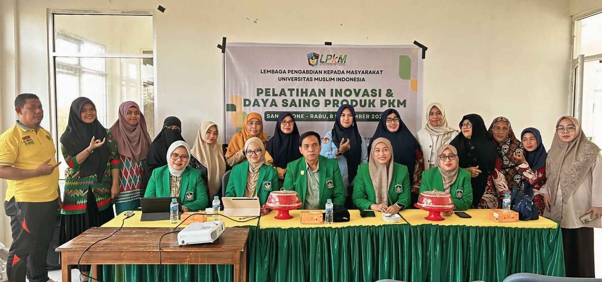Dosen Fakultas Teknik menjadi Narasumber pada kegiatan Pelatihan Inovasi & Daya Saing Produk Pengabdian Kepada Masyarakat Universitas Muslim Indonesia di Desa Binaan UMI ,Desa Sanrobone Kab.Takalar