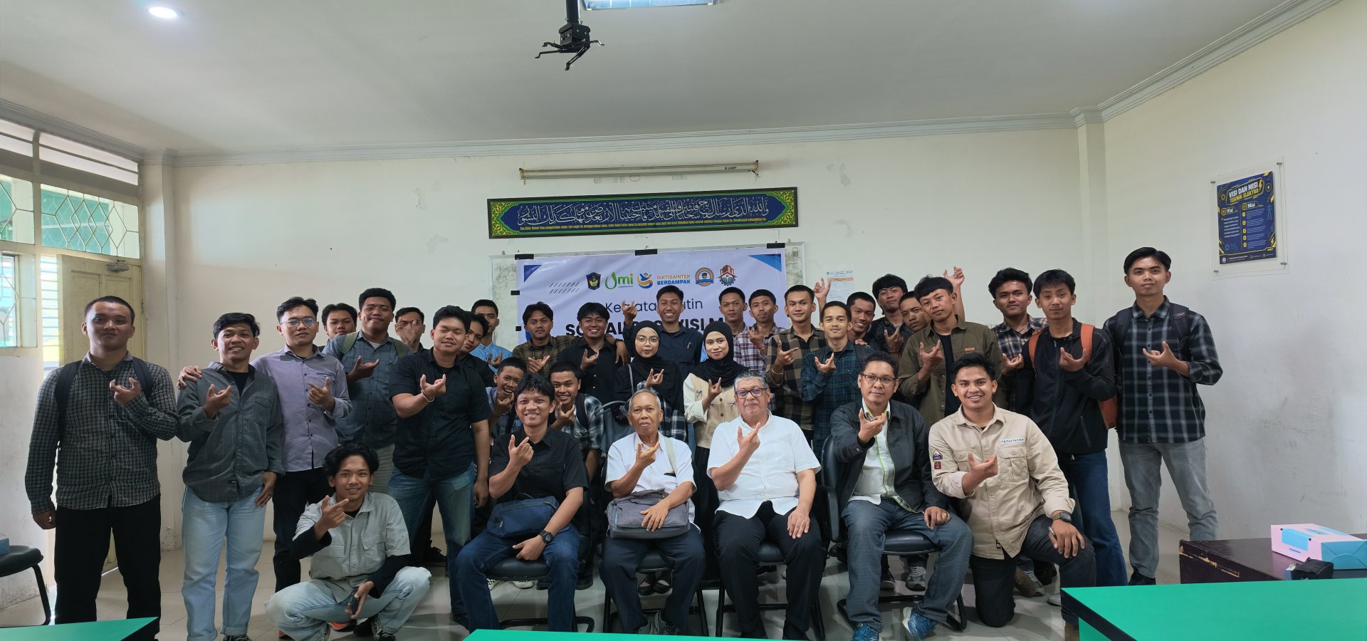 Tingkatkan Pemahaman Sivitas Akademika, Prodi Teknik Elektro UmI Laksanakan Sosialisasi VMTS